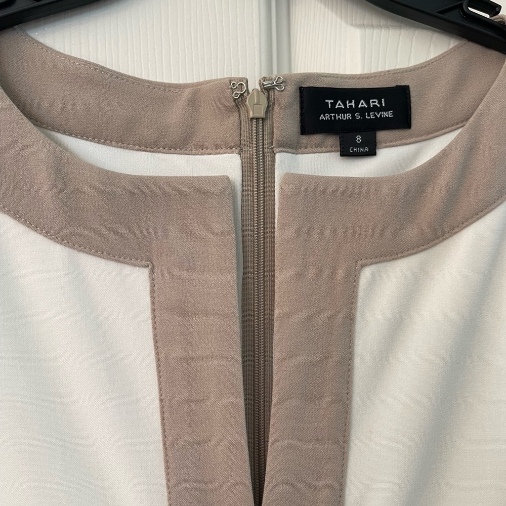 Tahari by Arthur S. Levine size 8 sleeveless dress